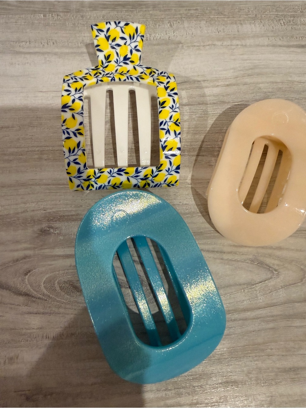 Teleties set of 3 hair clips